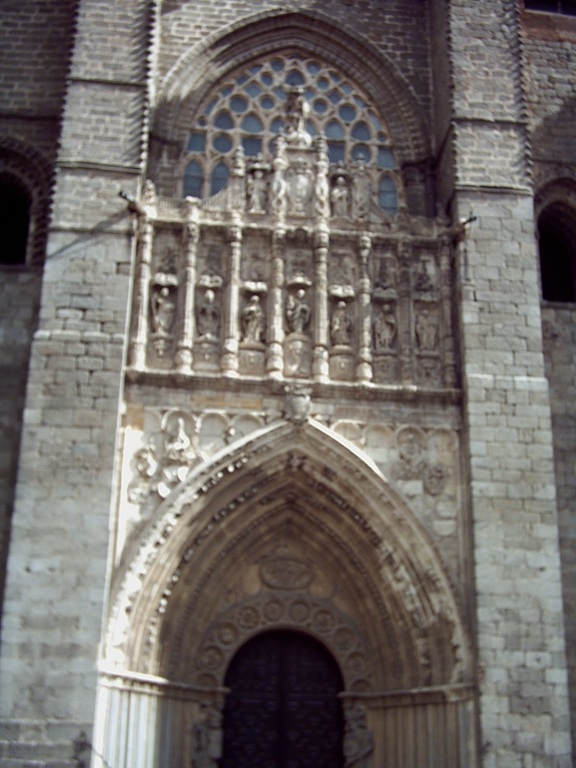 Gotická katedrála v Ávile